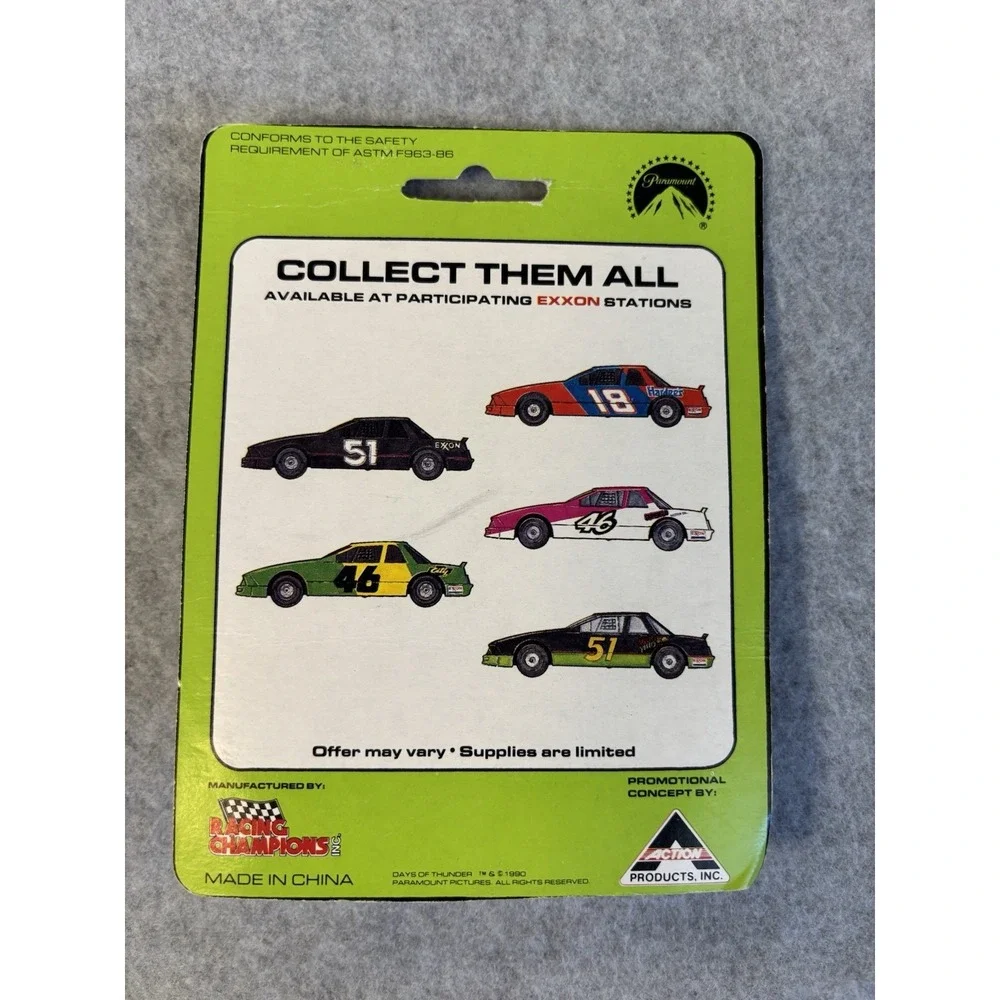 1990 Racing Champions Days of Thunder #18 Hardees Russ Wheeler 1/64 Diecast NIP